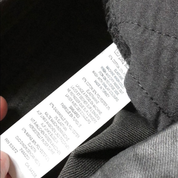 FCUK The ReboundSkinny Leather Look Moto Jeans Zip - Picture 6 of 8